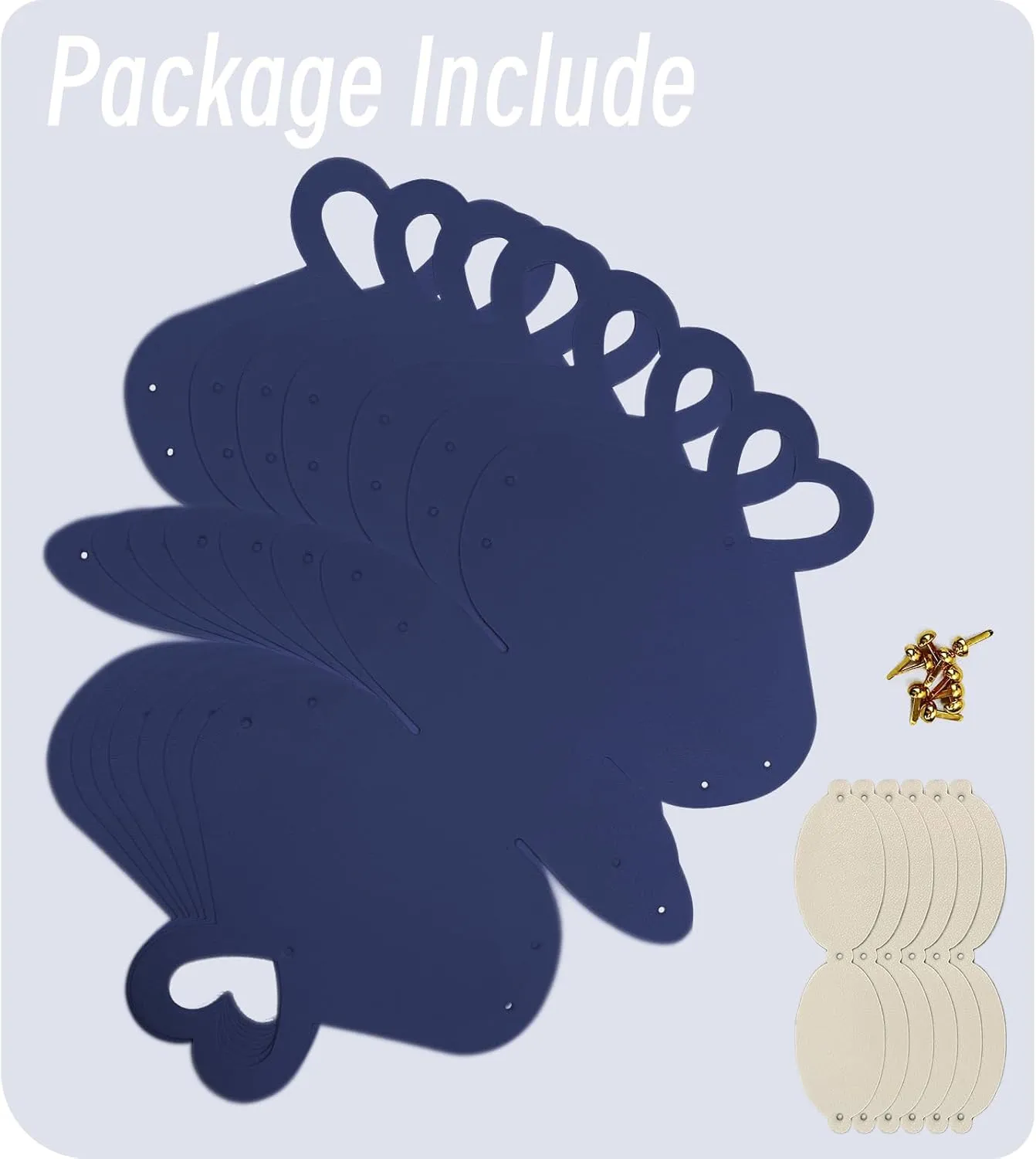 10 pack Mini PU Leather Gift Boxes with Handle, Reusable Small Party Favor Box Mini Handbag Gift Bags for Wedding Bridal Shower Baptism Baby Shower Birthday Party Decoration Supplies Navy blue