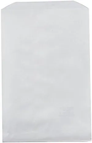 100 pcs 6" X 9" White Kraft Paper Bags for Candy, Cookies, Doughnut, Crafts, Party Favors, Sandwich, Jewelry, Merchandise, Gift Bags