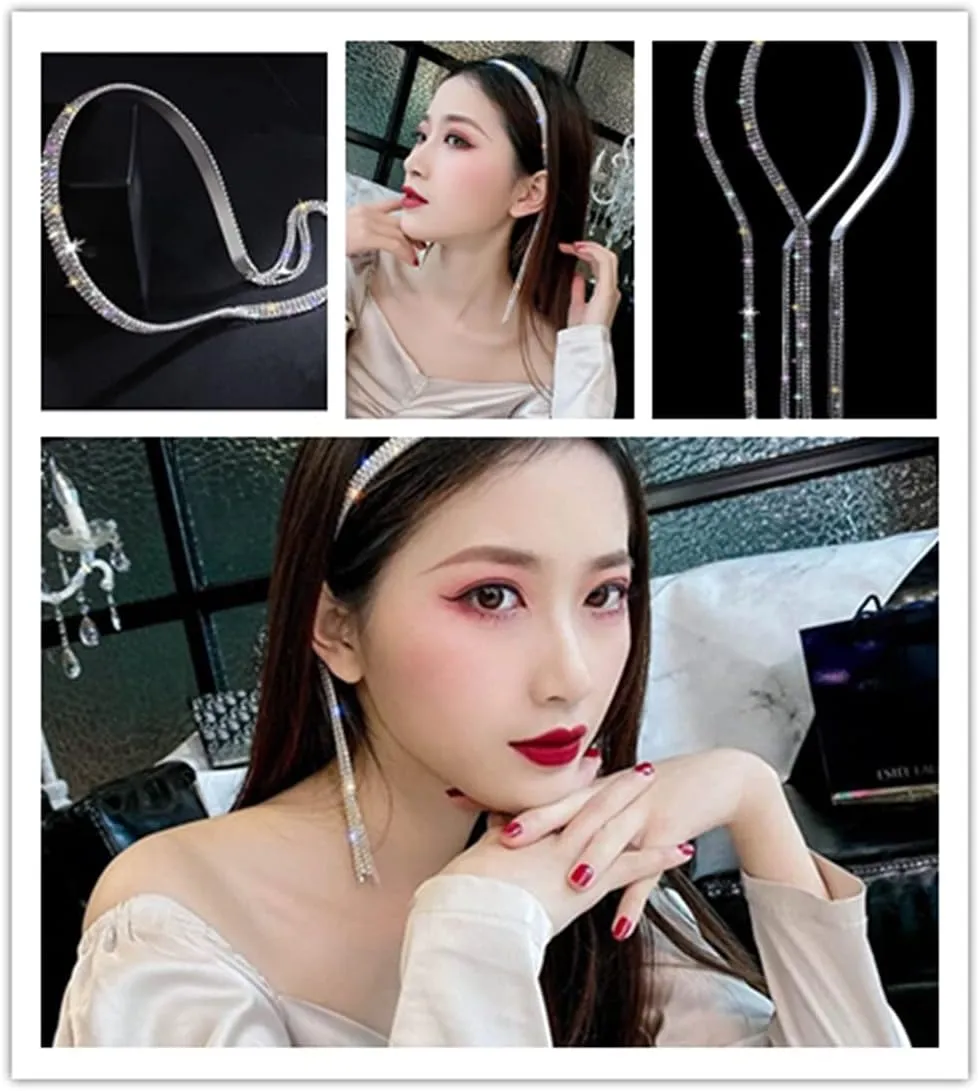 10M 2MM Shining Fashion Crystal Rhinestone Chain Sew on Silver Base Dense Claw Glass Rhinestone Trim Accessories for DIY Wedding Dresses Garment Hat Arts Crafts Event Decorations (White)