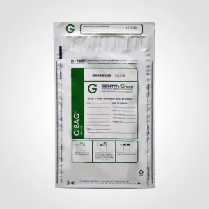 10x14 Small Deposit Bags White Plastic (Package of 100)