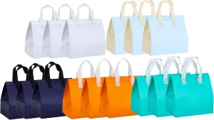 15 Pcs Insulated Take Away Bags,Extra large 11.8 x 11.8 x 7.8 Inch Thermal Insulation Food Bag, Delivery Cooler Bag for Pizza Coffee Milk Hot Cold Food Catering Restaurant Picnic, Multicolor
