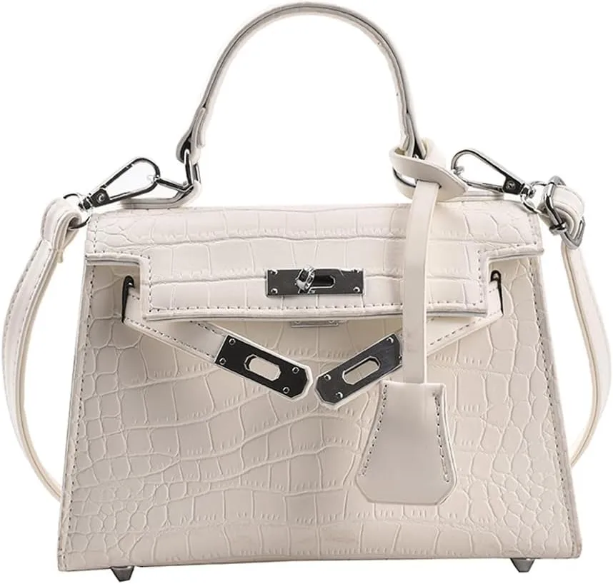 1pcs Cross Body Bag With Crocodile Pattern Portable Small Square Bag Leather Crossbody Bag Shoulder Bag Designer Handbags