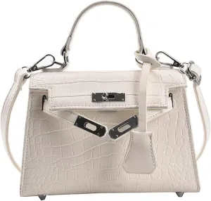 1pcs Cross Body Bag With Crocodile Pattern Portable Small Square Bag Leather Crossbody Bag Shoulder Bag Designer Handbags