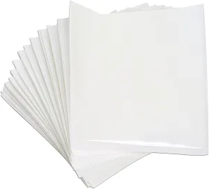200 Pcs Bakery Bags with Window, 7.1 x 7.5 Inches Paper Donut Bags To Go, Sandwich Paper Bags for Baked Goods, Cookies, Treats, Candies, Sandwiches (White)