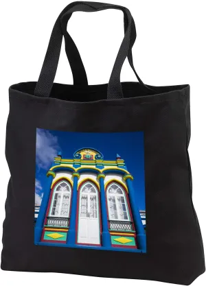3dRose Portugal, Azores, Terceira Island, Praia da Vitoria. Chapel - Tote Bags (tb_330422)