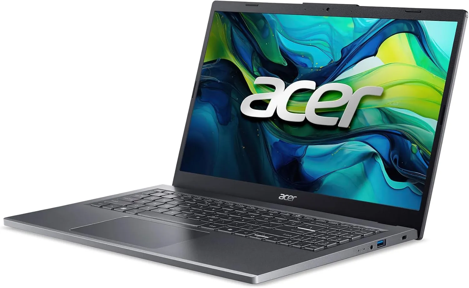 Acer Aspire 15 Laptop | 15.6" Full HD 1920 x 1080 IPS | Intel Core 5 Processor 120U | Intel Graphics | 16GB LPDDR5 | 512GB Gen4 SSD | Wi-Fi 6E | AI PC | Copilot Key | Backlit Keyboard | A15-51M-59QV