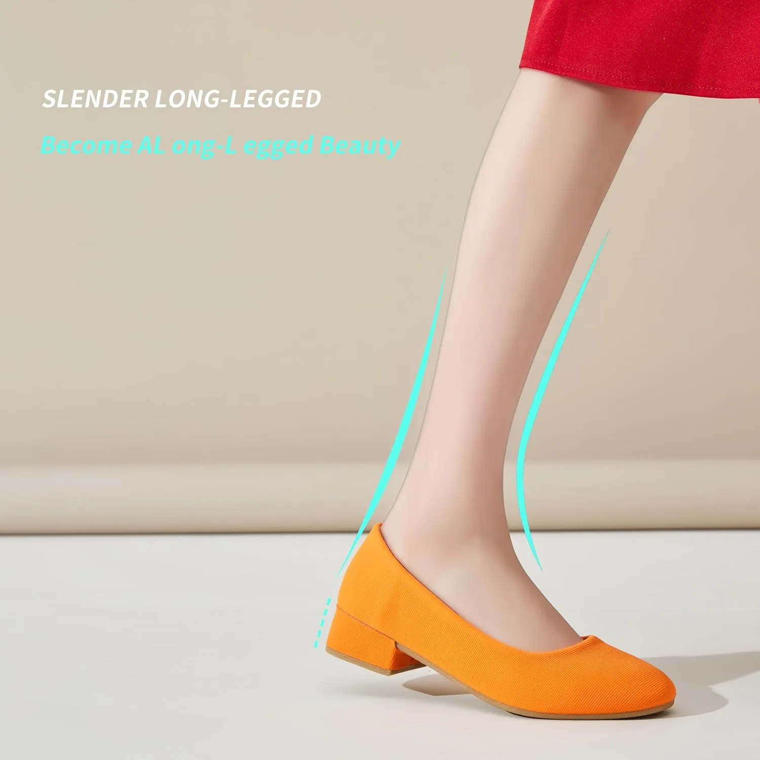 ALTOCIS Women’s Low Block Chunky Heels Pumps Ladies Elegant Closed Round Toe Pumps Shoes Low Platform Office Pumps Shoes
