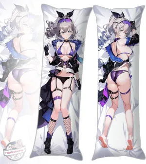 Anime Honkai Game Star Rail Silver-Wolf Peach Skin 50x150 cm Hugging Body Pillow Case Otaku Throw Pillow Cushion Cover (Silver-Wolf d)