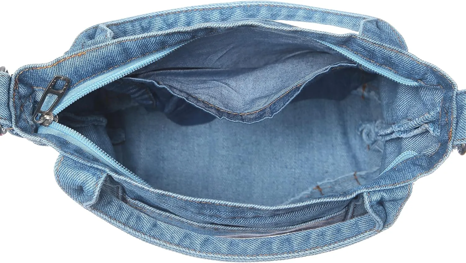 AOCINA Denim Purse Jean Tote Bag for Women Crossbody Shoulder Weekend Bags Denim Purses and Handbags for Women