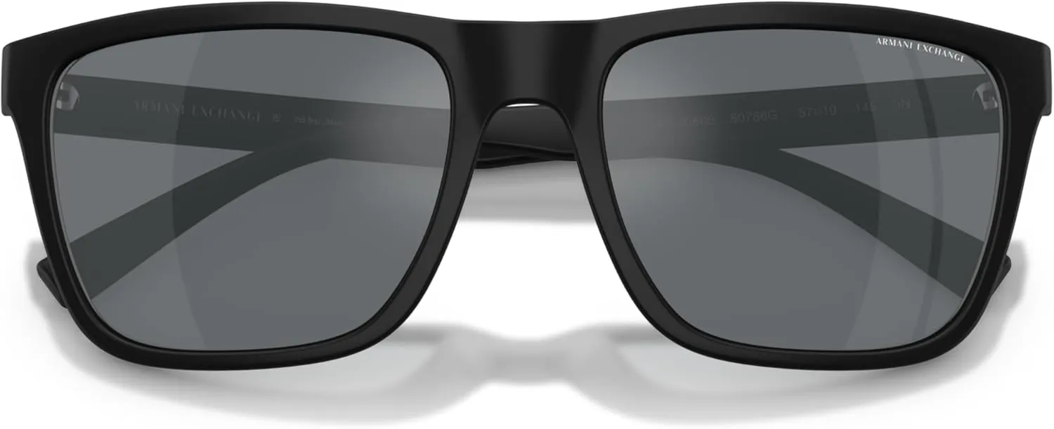 Armani Exchange Men's Ax4080s Square Sunglasses