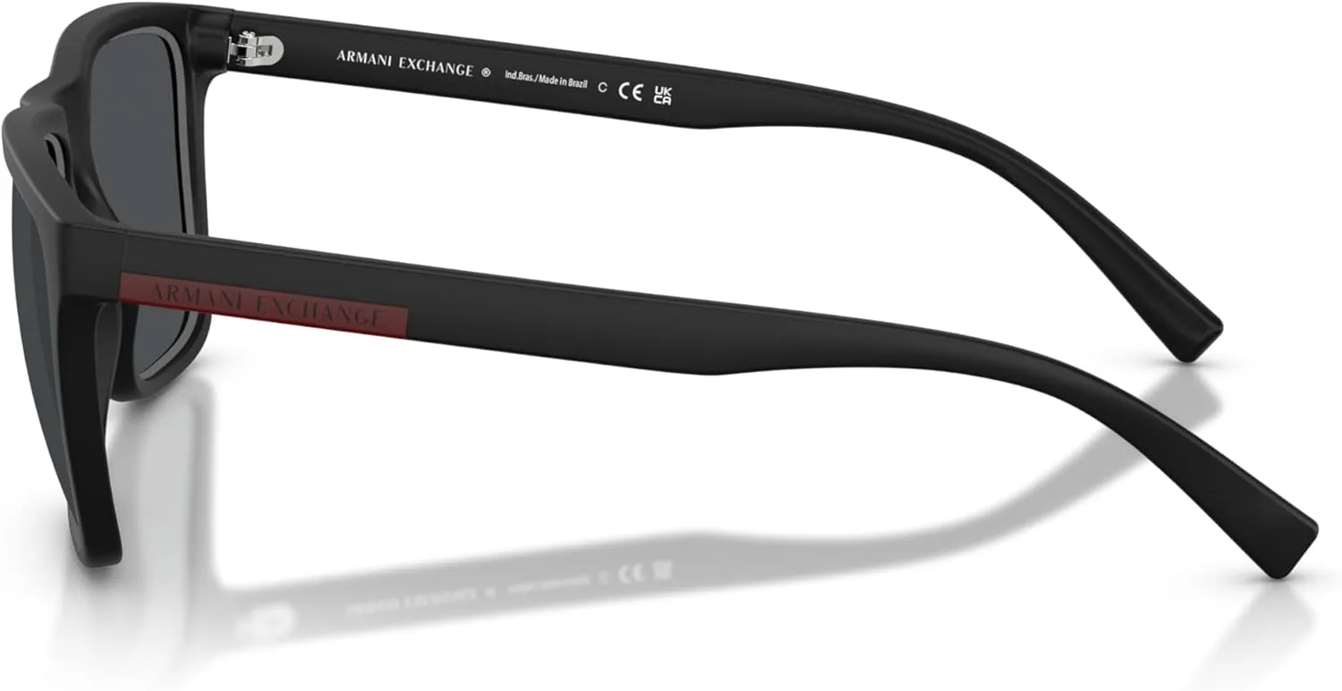 Armani Exchange Men's Ax4080s Square Sunglasses