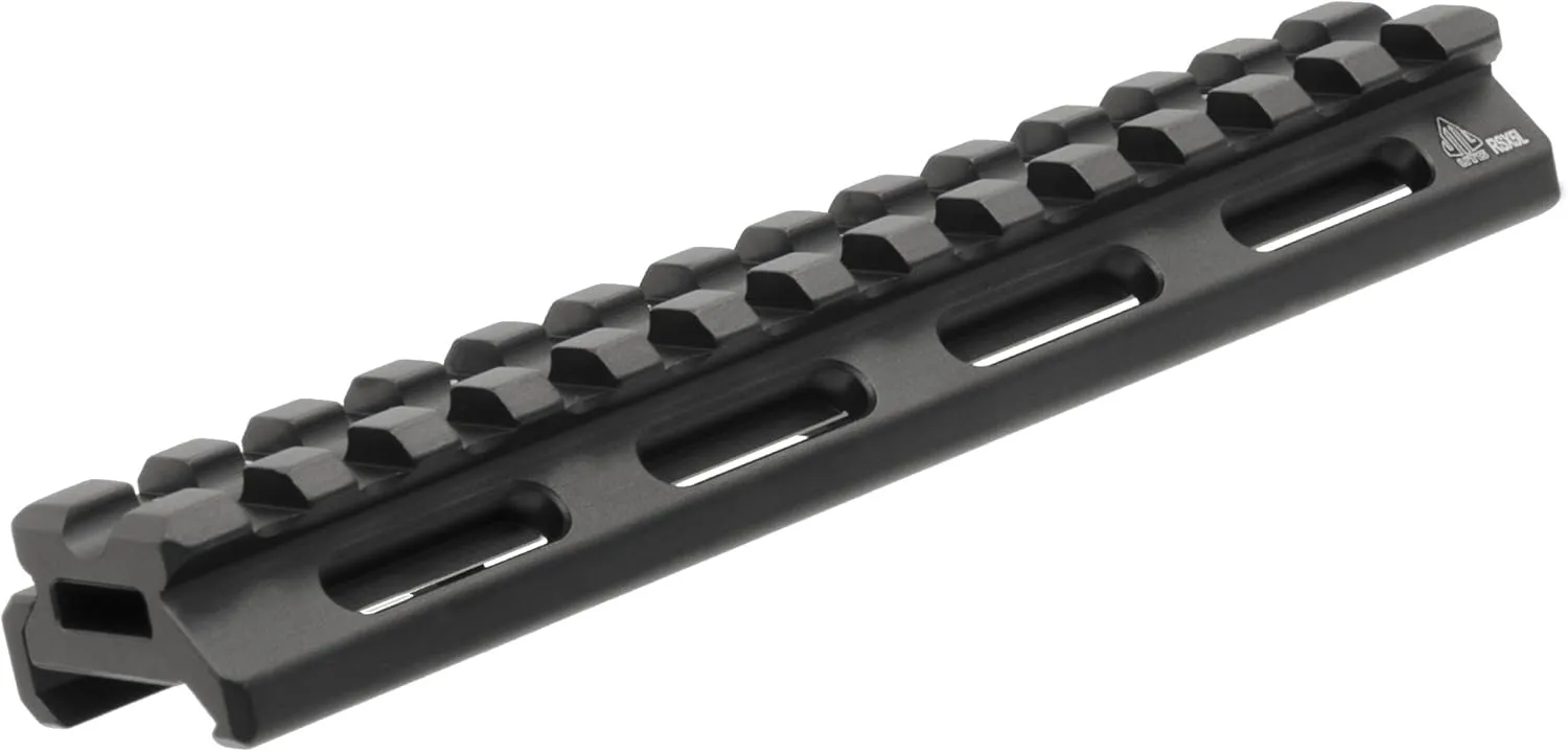 ATG Leapers Super Slim CNC Lightening Cuts Picatinny Weaver Rail Riser Mount Aluminum