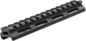 ATG Leapers Super Slim CNC Lightening Cuts Picatinny Weaver Rail Riser Mount Aluminum