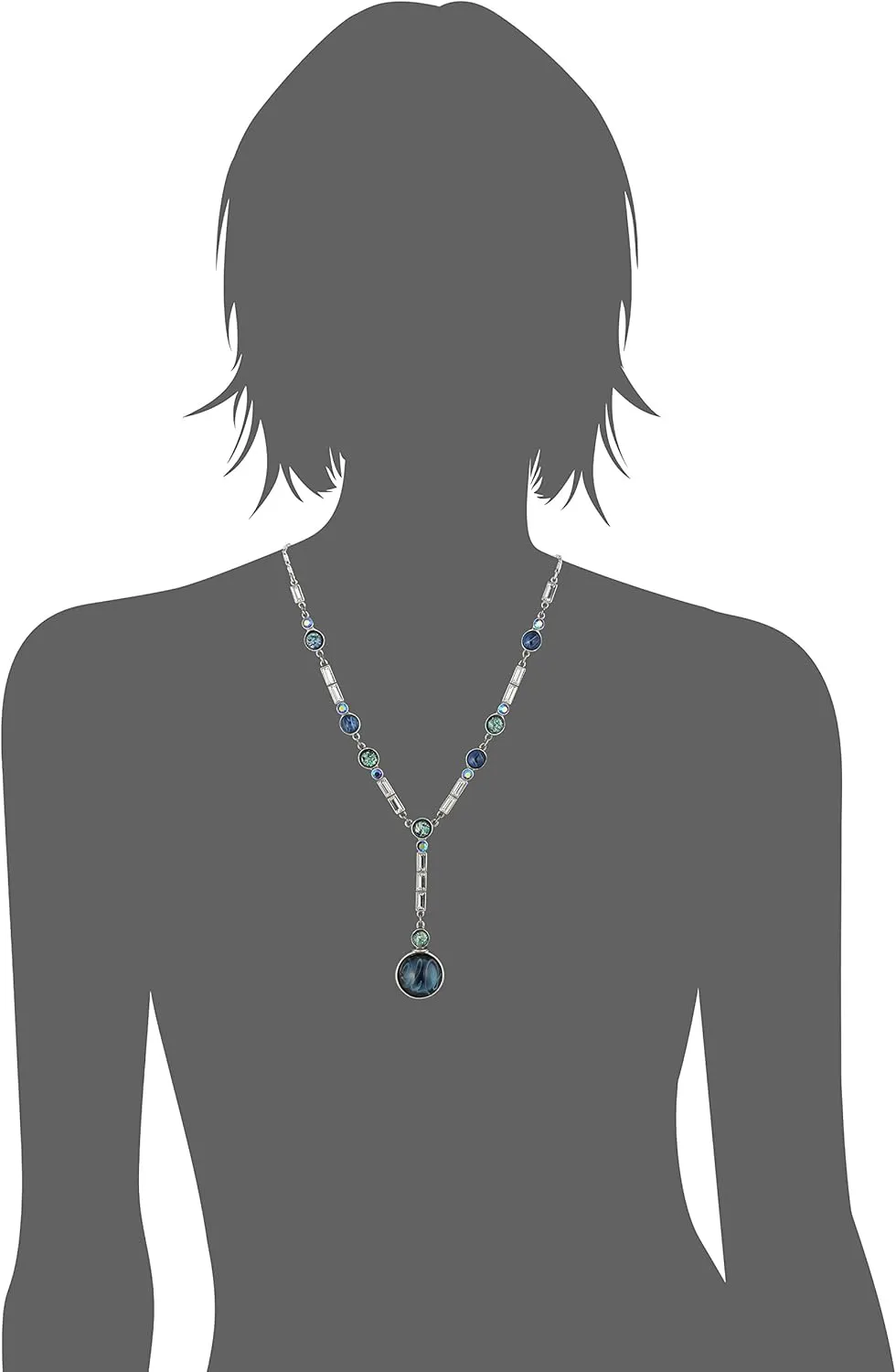 Ben-Amun Jewelry Eclipse Collection Shooting Star Swarovski Crystal Modern Jewelry for Woman