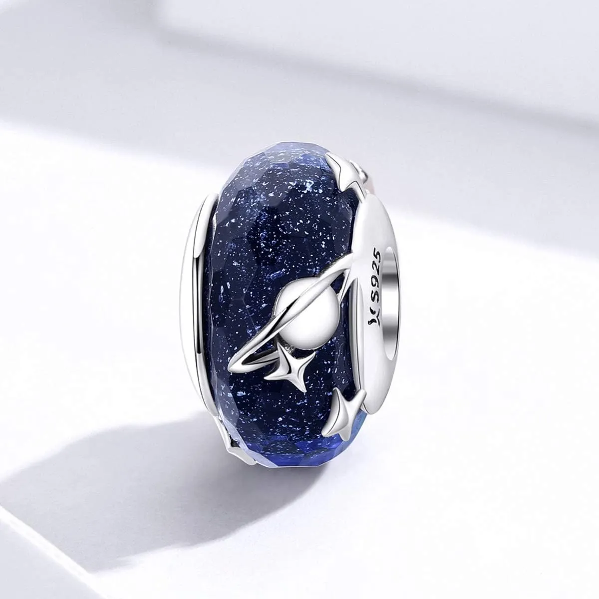 BISAER 925 Sterling Silver Charms for Bracelets Cat Coffee Cup Rose Flower Animal Beads Charm Jewelry Gifts for Women