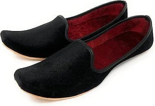 BombayFlow HRITHIK Punjabi Jutti Indian Flats Handmade Shoe - Khussa Shoes, Indian Wedding, Sherwani, Kurta, Mojari Shoe