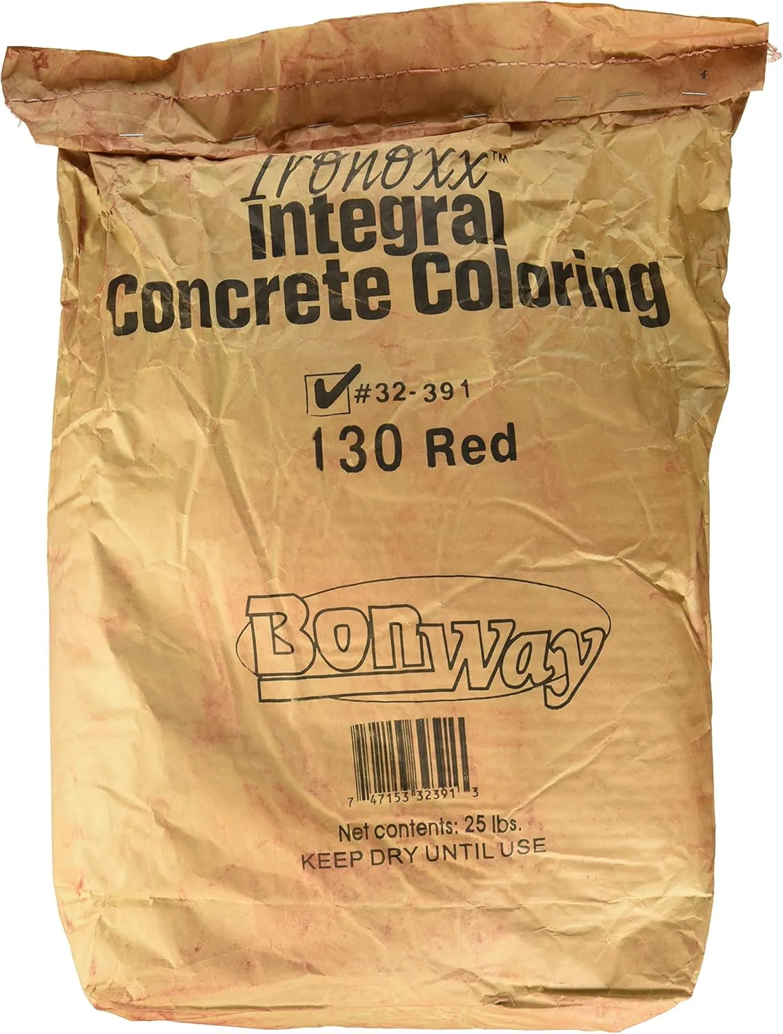 Bon Tool Ironoxx Intergral Concrete Coloring 130 Red 25 lb. Bag