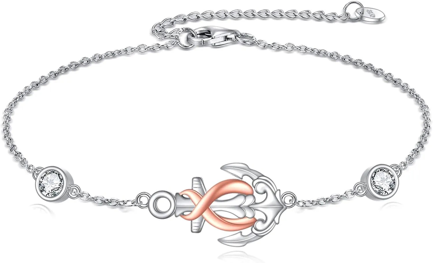 Bracelets for Women 925 Sterling Silver Mustard Seed/Clover/Sunflower/Rose Flower/Evil Eye/Star/Infinity/Turtle/Witches Knot/Celtic/Cross Bracelet Jewelry Gift for Women Mother Wife Sisters