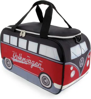 BRISA VW Collection - Volkswagen Insulated Cool-Warm Thermo Picnic Lunch Bag Box for Food in T1 Bus Design (25 Liters/6.6 Gallons)