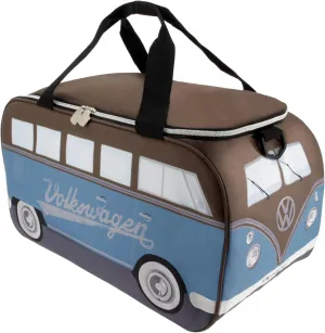 BRISA VW Collection - Volkswagen Insulated Cool-Warm Thermo Picnic Lunch Bag Box for Food in T1 Bus Design (25 Liters/6.6 Gallons)