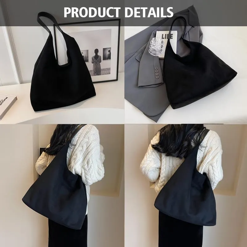 Brown Suede Bags for Women 2024 New Brown Suede Tote Bag for Women Suede Bag Brown Suede Purse Bag
