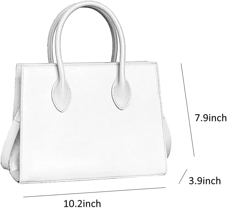 Brown Suede Handbag Top Handle Purses for Women Work Tote Bags