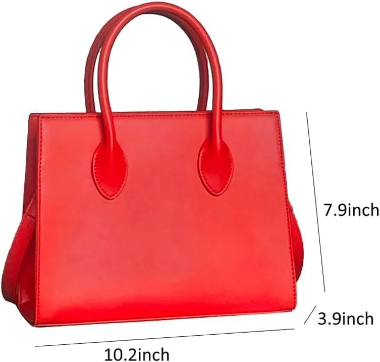 Brown Suede Handbag Top Handle Purses for Women Work Tote Bags