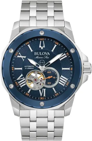 Bulova Analog 98a302, Silver, Bracelet