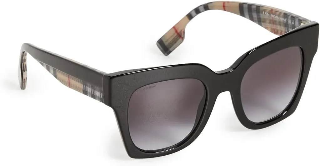 BURBERRY Sunglasses BE 4364 39428G Kitty Black Grey Gradient