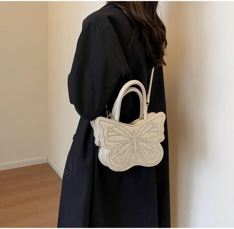 Butterfly Tote Bag Butterfly Purses for Women Y2k Purse Crossbody Bags for Women