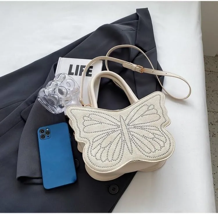 Butterfly Tote Bag Butterfly Purses for Women Y2k Purse Crossbody Bags for Women
