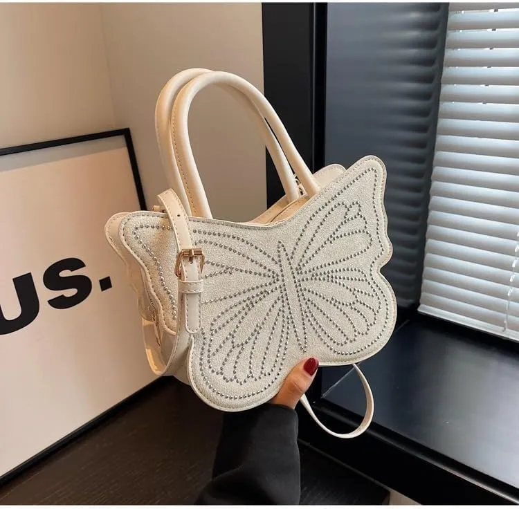 Butterfly Tote Bag Butterfly Purses for Women Y2k Purse Crossbody Bags for Women