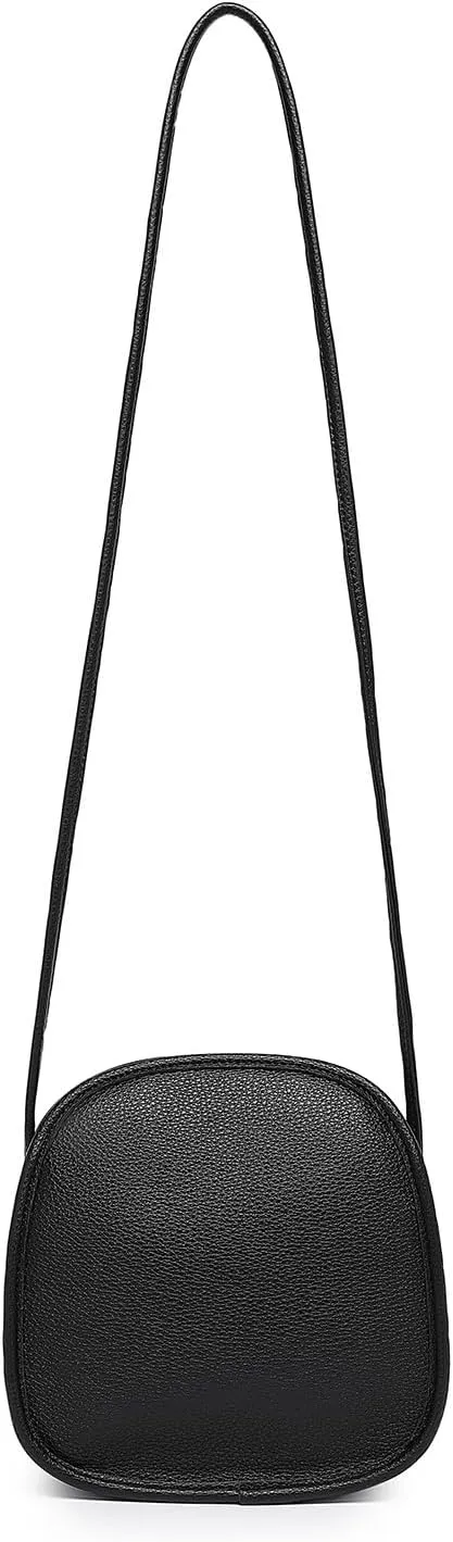Canvas Small Round Bag—Unique Round Design Women's Crossbody Bags for Fashion and Large Capacity