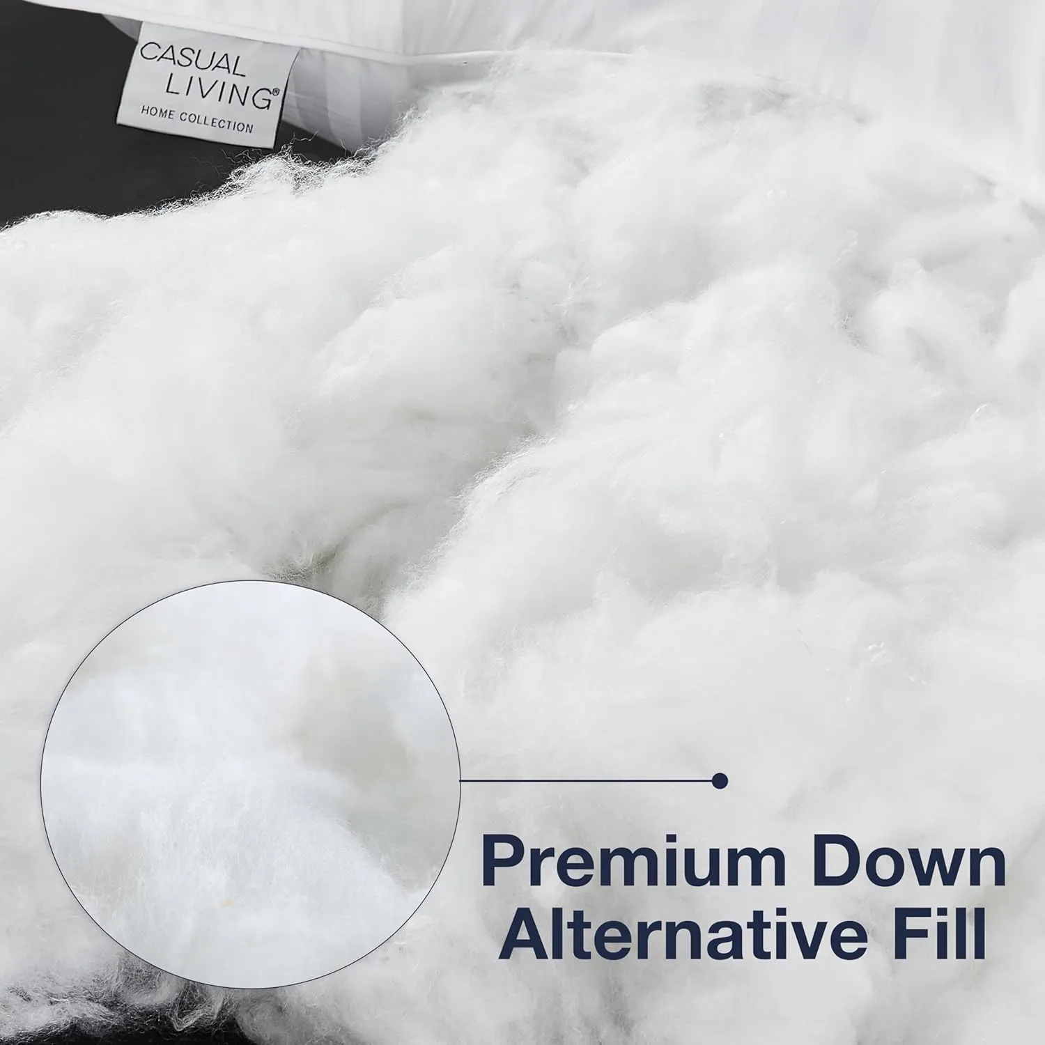 CASUAL LIVING Duvet Insert California King Comforter Cooling Blanket Lightweight Hypoallergenic Reversible White Comforter Box Stitch Fluffy Bedding Down Alternative Machine Washable, Cal King, White
