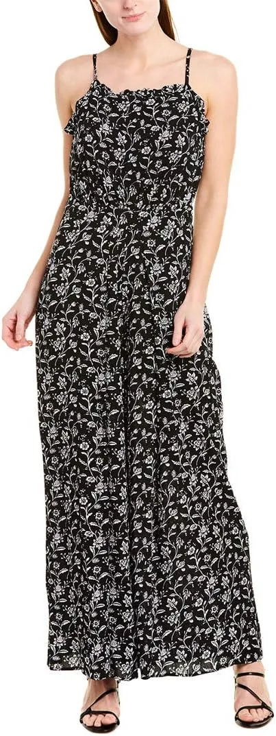 CeCe by Cynthia Steffe Womens Jumpsuit, 2, Black
