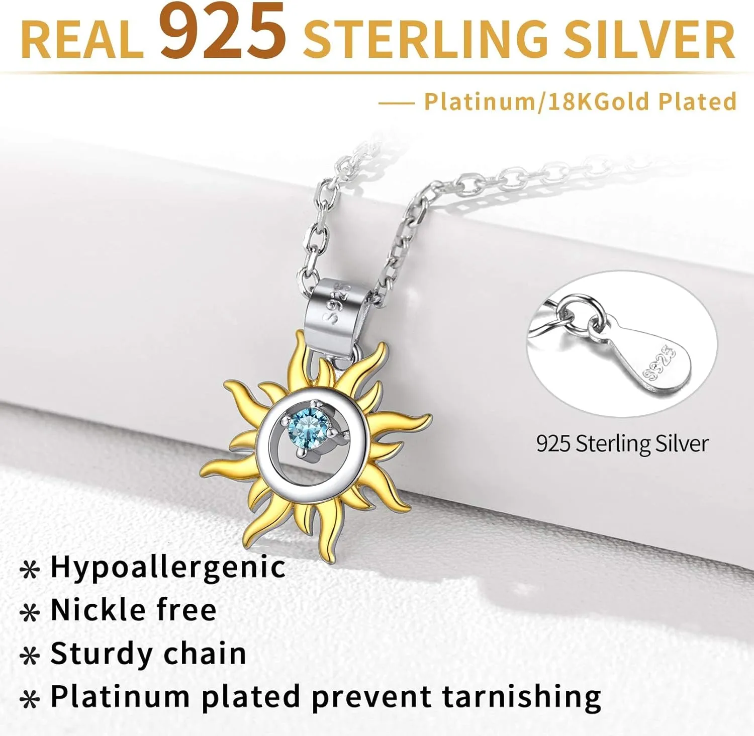 ChicSilver Personalized 925 Sterling Silver Tiny Heart/Moon/Star/Sun/Dot/Triangle Anklets Simple Dainty Foot Jewelry for Women, Silver/Gold/Rose Gold(with Gift Box)