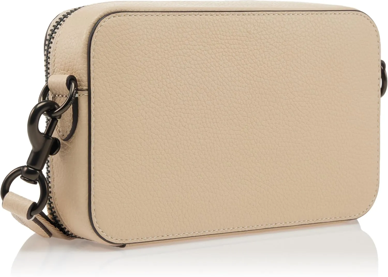 Coach Men's Charter Slim Crossbody Bag in Pebble Leather with Sculpted C Hardware Branding