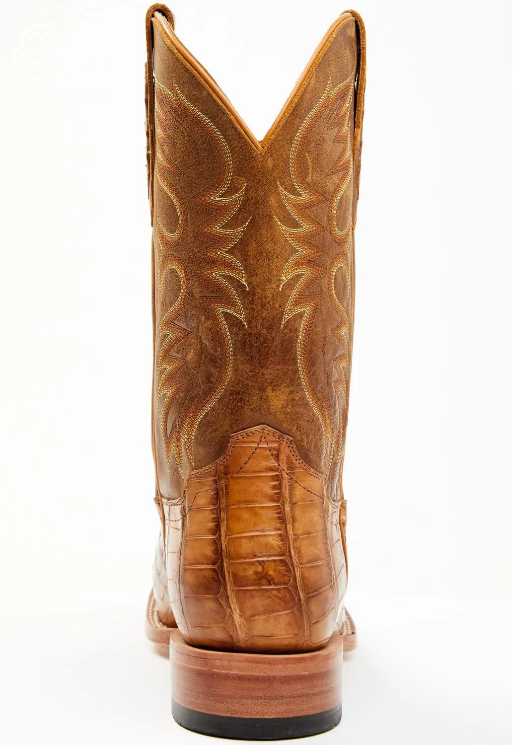 Cody James Men's Caiman Cognac 12" Exotic Western Boot Broad Square Toe - Asr21-22