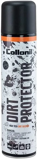 Collonil Dirt Protector Shields Against Dust, Sand, Dirt, and Stains - Ideal for Light and White Shoes like Sandals and Sneakers - 400ml / 9.7 OZ