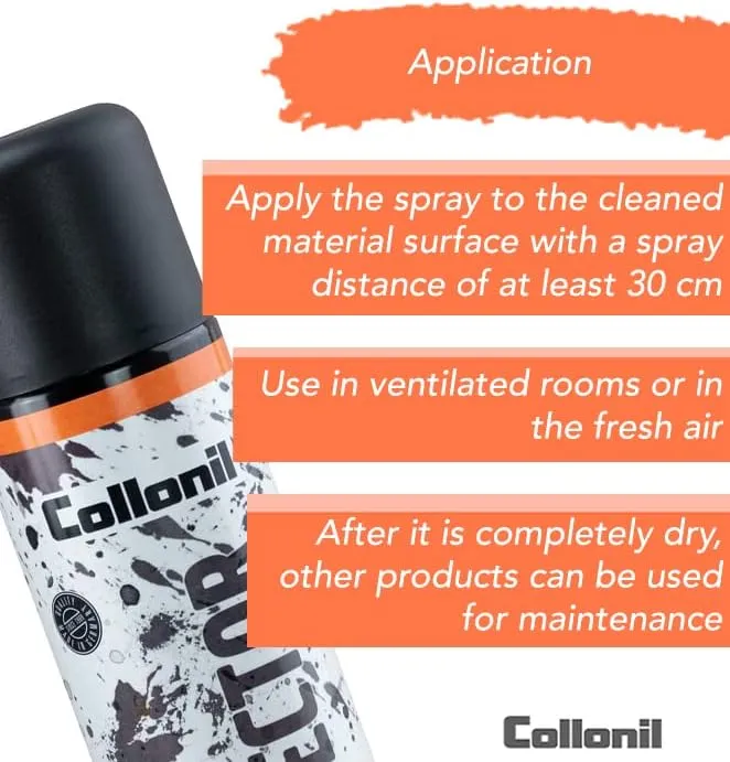 Collonil Dirt Protector Shields Against Dust, Sand, Dirt, and Stains - Ideal for Light and White Shoes like Sandals and Sneakers - 400ml / 9.7 OZ