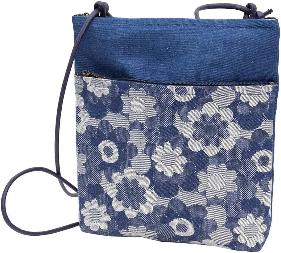 Creareki Made in Japan Shoulder Bag for Women Crossbody Lightweight Okayama Denim Margaret Mother Birthday Gift DJ-111mus