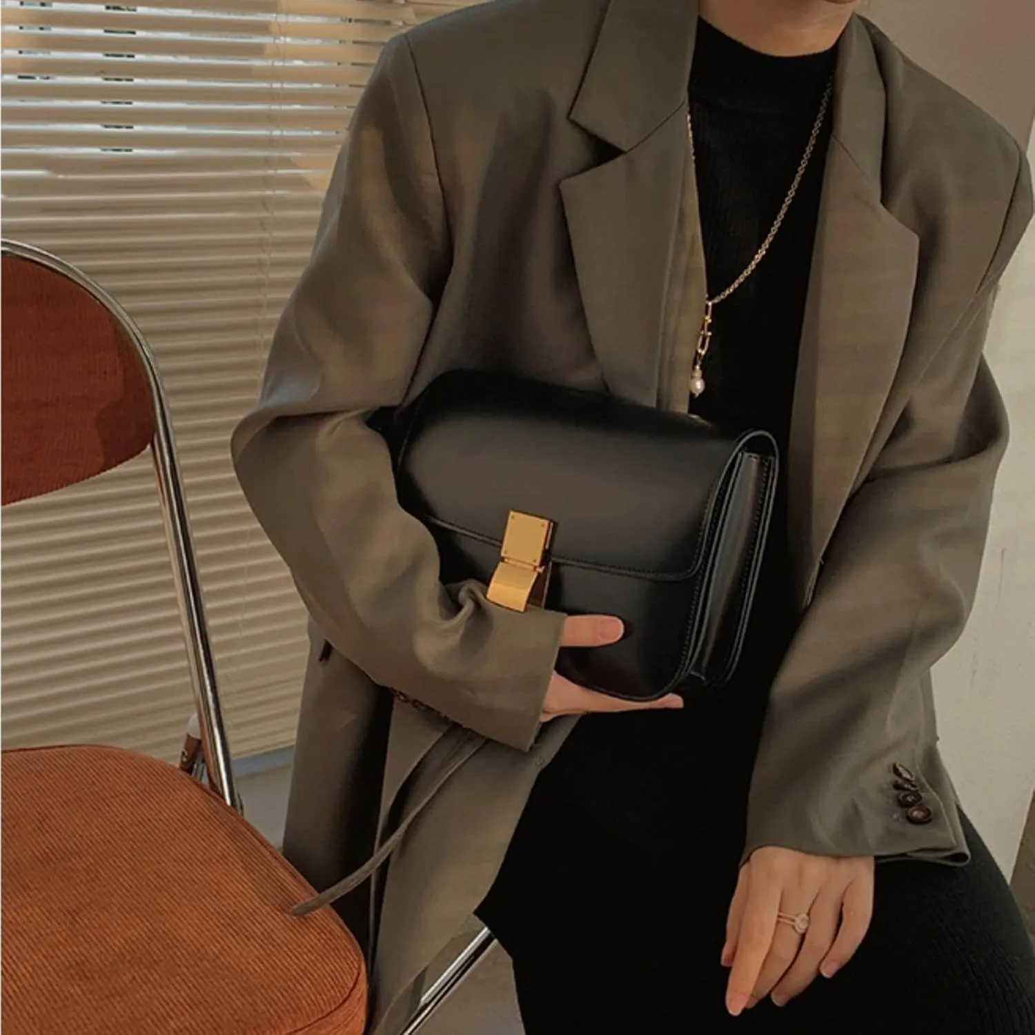Crossbody Bag for Women PU Leather Square Purse Trendy Small Shoulder Bag Cute Ladies Cross Body Handbags 2024