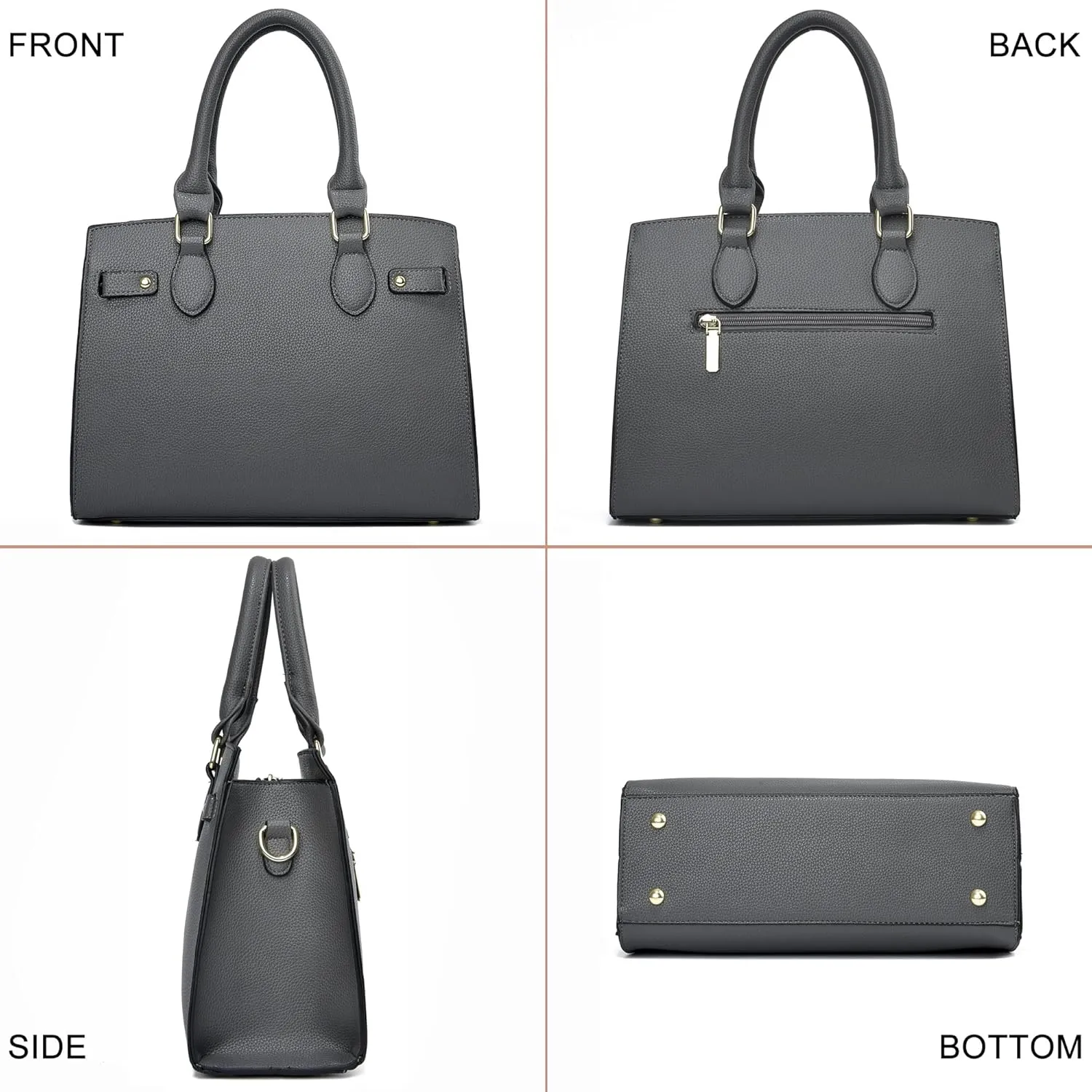 DMICXEL Tote Bag Crossbody Purses for Women Shoulder Handbag PU Leather Top Handle Satchel Bags