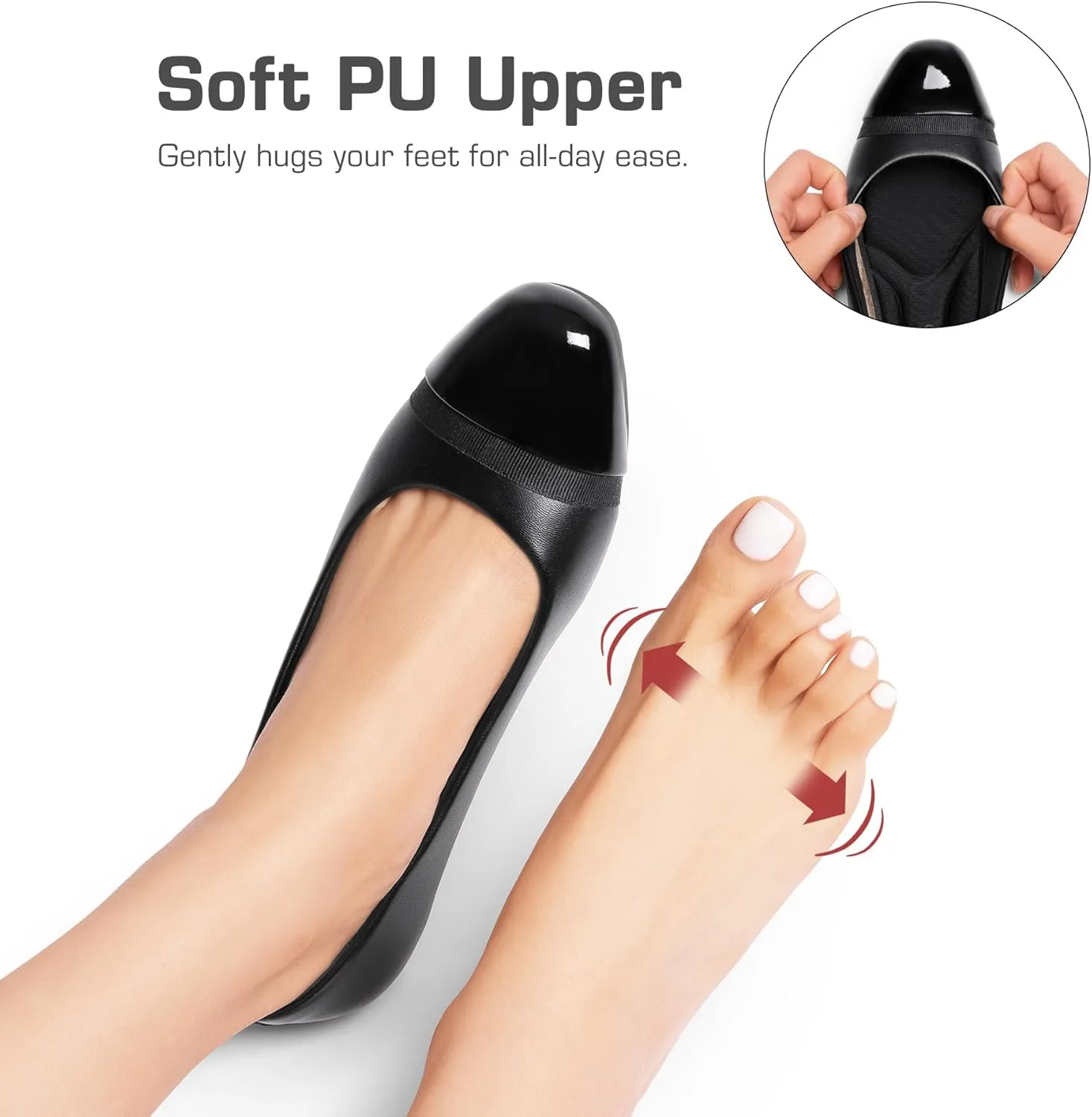 DREAM PAIRS Women's Pumps Low Chunky Closed Toe Heels for Women Comfortable Casual Slip-On Dress Shoes for Wedding Work Office Party