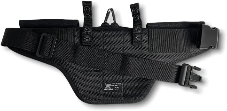 DTOM Law Enforcement Concealed Carry Fanny Pack CORDURA NYLON - Black