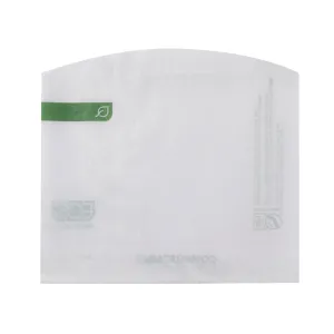Eco-Products Renewable & Compostable Regular Dry Wax French Fry Bags, White Paper, Case of 1000 Bags, Made with Renewable Resources, ASTM Compliant, BPI-Certified