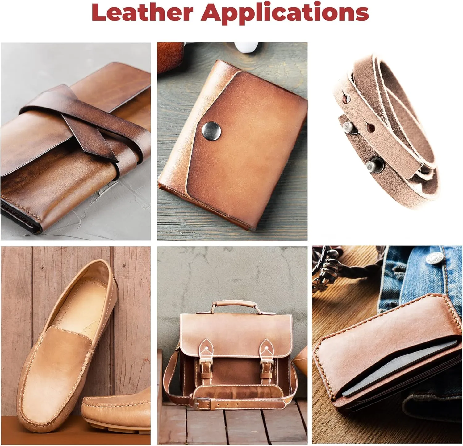 ELW Full Grain Cowhide Leather 4-5 oz [1.6-2mm] Thickness in Pre-Cut Size: 12"x24", AB Grade Hide Vegetable Tanned Leather Using for Tooling, Carving, Molding, Dyeing Material for Craft, Hobby