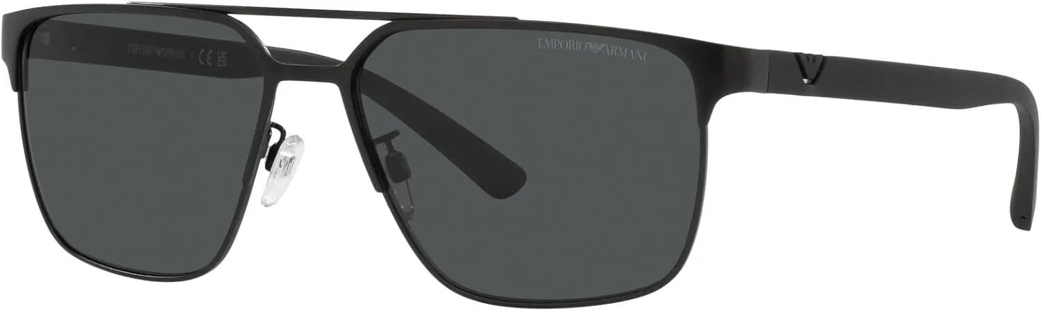 Emporio Armani Men's Ea2134 Square Sunglasses