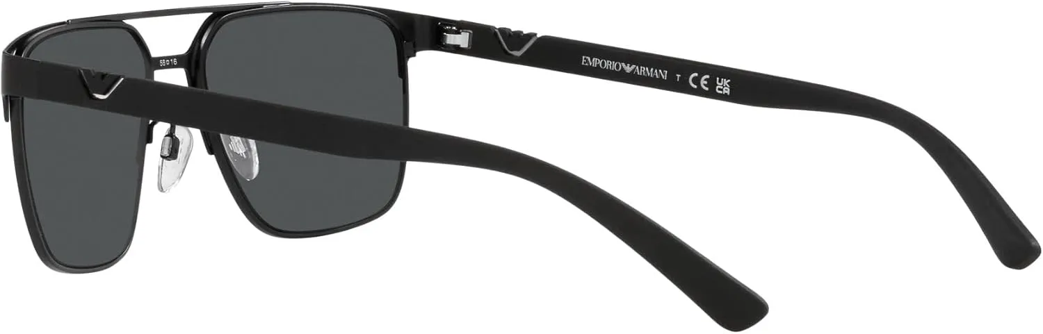 Emporio Armani Men's Ea2134 Square Sunglasses