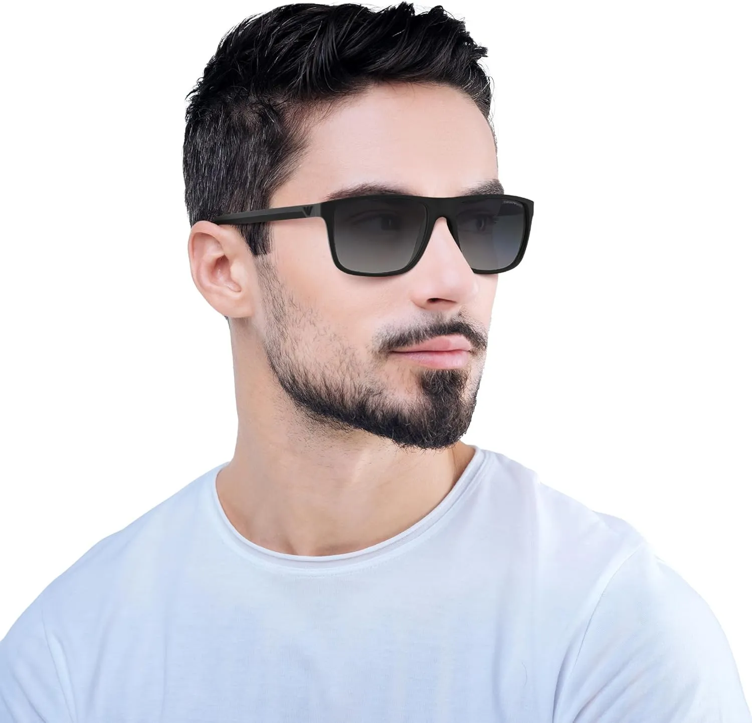 Emporio Armani Men's Ea4033 Square Sunglasses